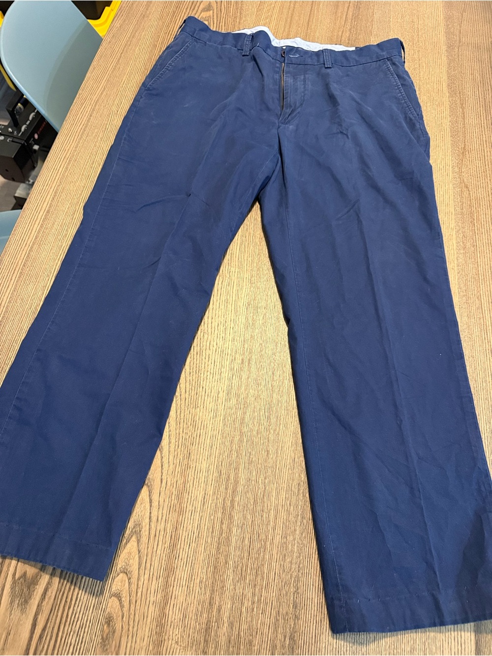 Ralph Lauren Navy Straight-Leg Chinos